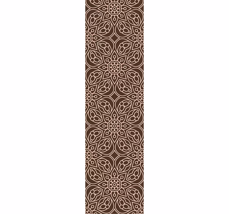 Pflanzen Tapete Mandala ornament - TenStickers