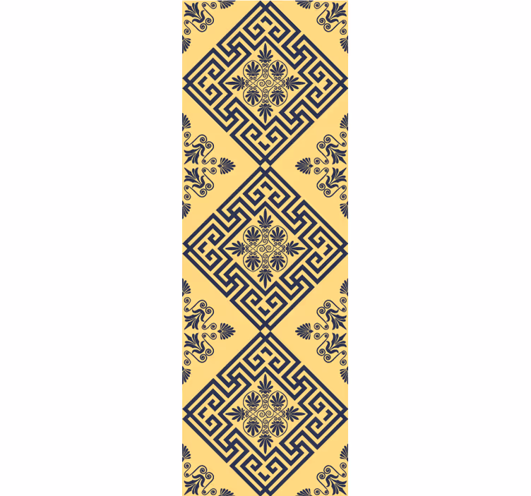 Tapete Fliesen geometrische fliese - TenStickers