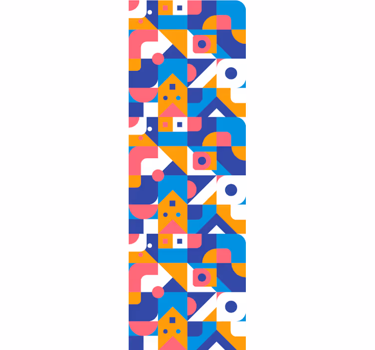 Tapete geometrisch geometrische abstraktion - TenStickers