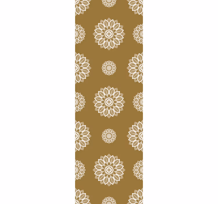 Ornament Tapete kompliziertes mandala - TenStickers