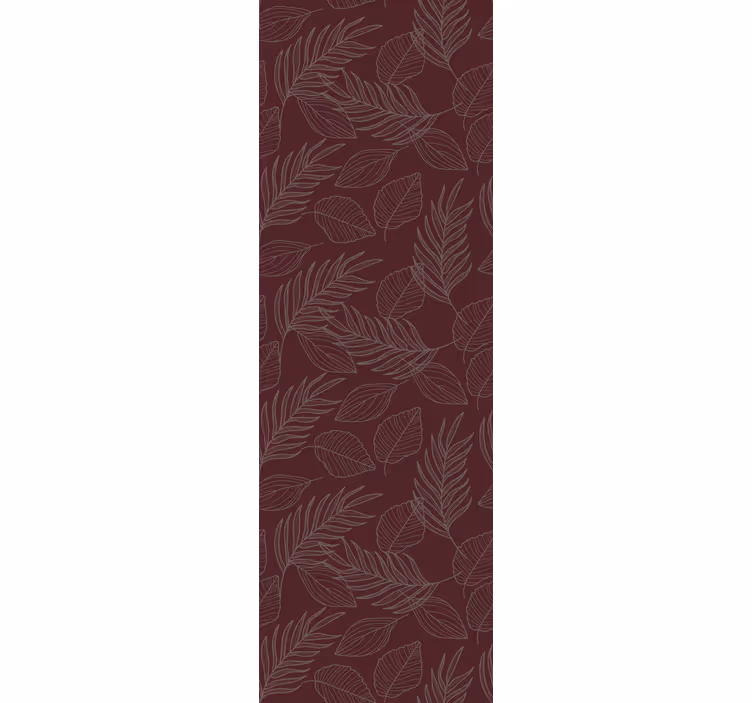 Tapete Blätter botanisches blattdesign - TenStickers