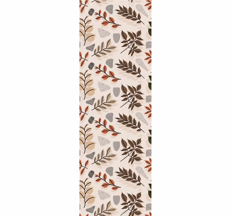 Tapete Blätter botanisches blattmotiv - TenStickers