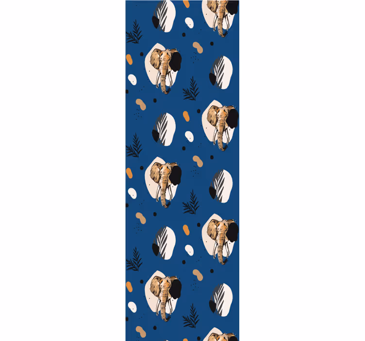 Tapete Elefant safari-motiv - TenStickers