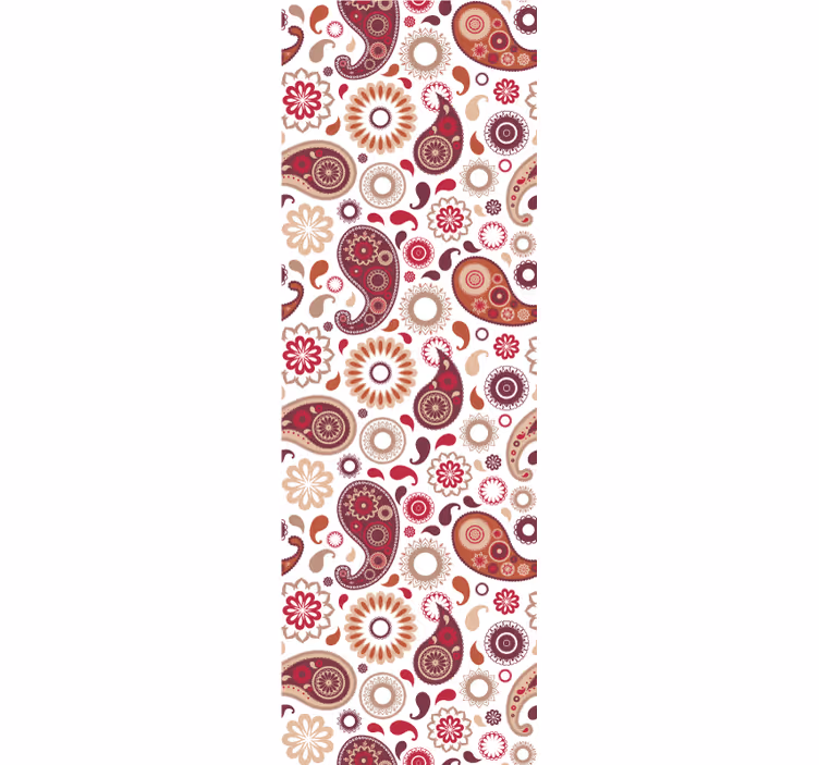 Ornament Tapete paisley-motiv - TenStickers