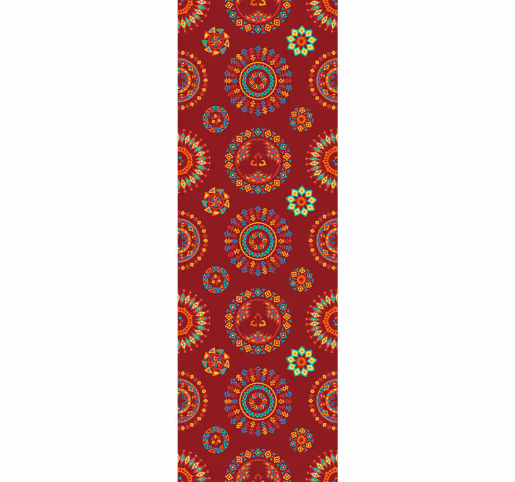 Tapete florale Ornamente verziertes mandala-muster - TenStickers