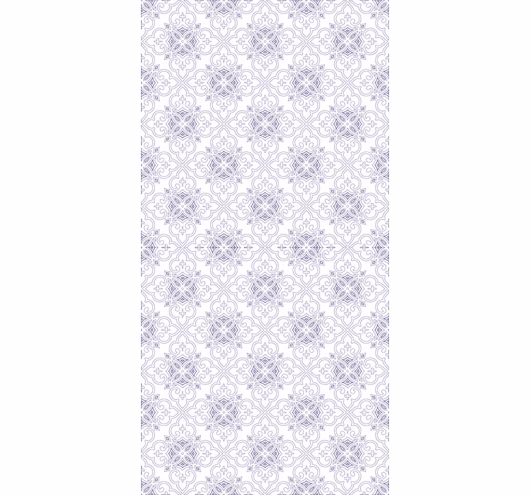 Ornament Tapete verziertes muster - TenStickers