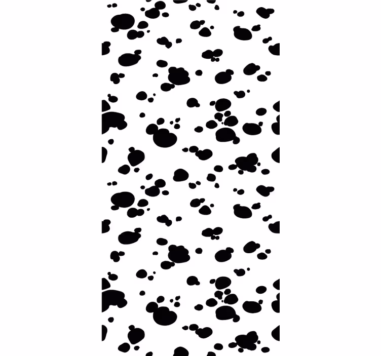 Tapete hunde pfotenabdruckmuster - TenStickers