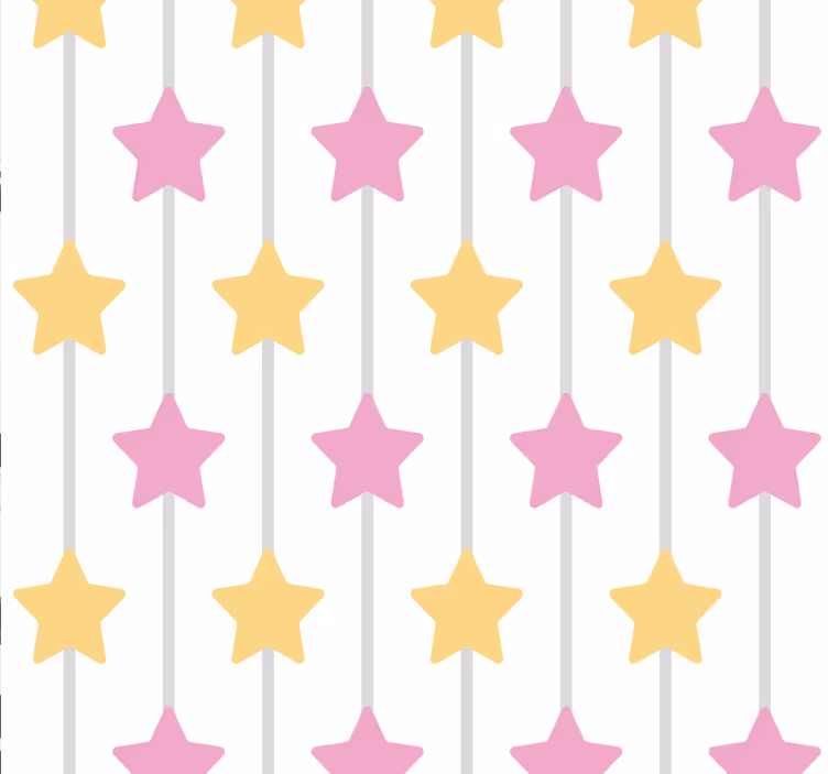 Tapete Babyzimmer sternenschlummer des säuglings - TenStickers