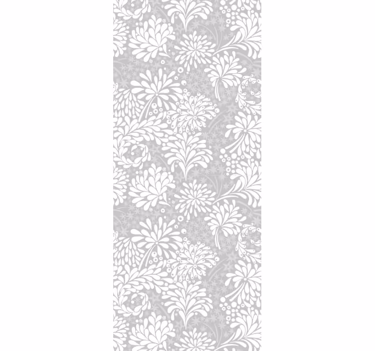 Tapete florale Ornamente botanisches array - TenStickers