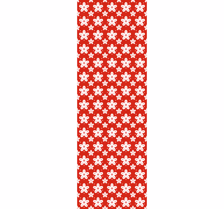 Tapete florale Ornamente blumenmotiv-ensemble - TenStickers