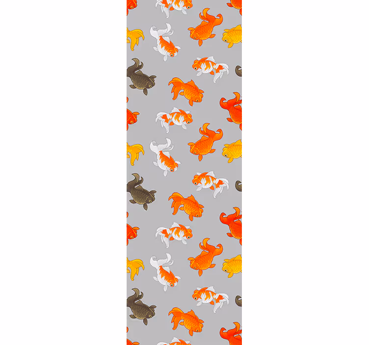 Tapete Fische wasser-muster - TenStickers
