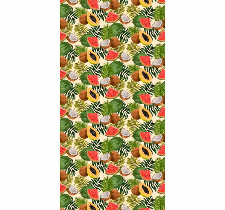 Tapete Natur tropisches fruchtfest - TenStickers