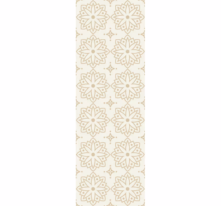 Tapete florale Ornamente blumenornament-muster - TenStickers