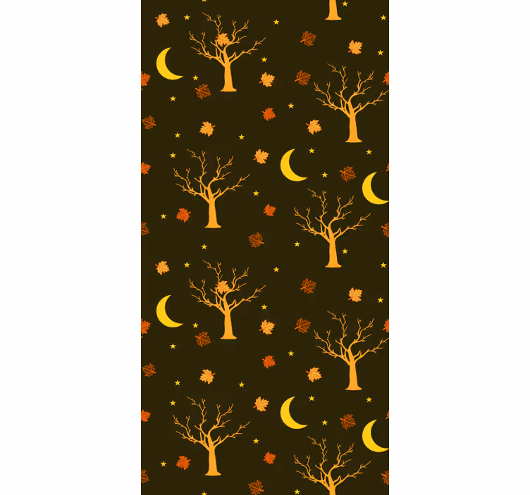 Tapete Natur herbstnacht motiv - TenStickers