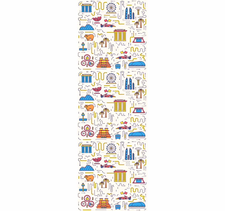 Tapete Städte stadtbild spaß - TenStickers