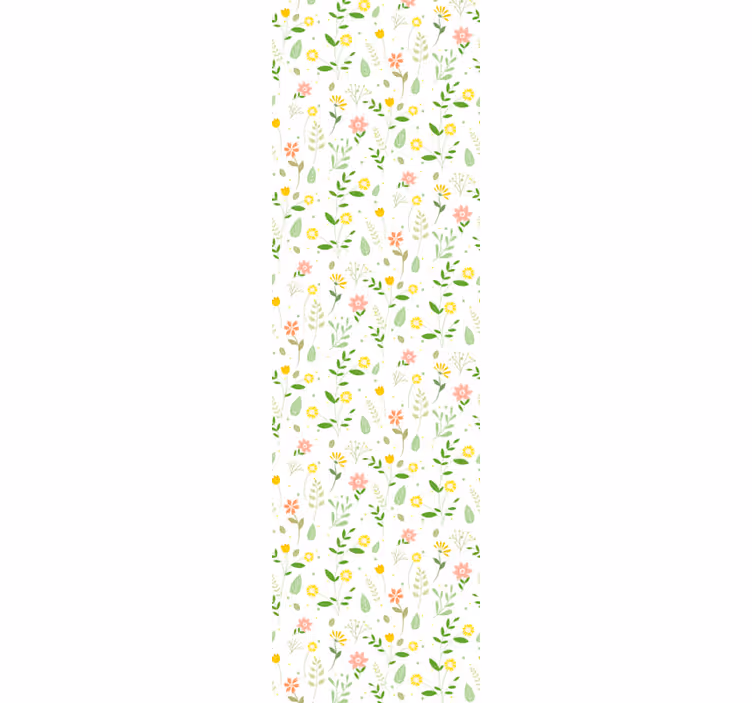 Blumentapete blumenfrühling - TenStickers