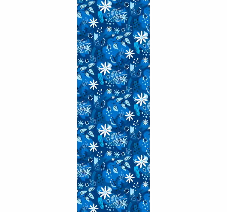 Tapete Kunst florales fauna-motiv - TenStickers