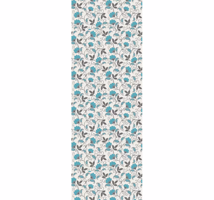 Tapete florale Ornamente inspiration für florale fliesen - TenStickers