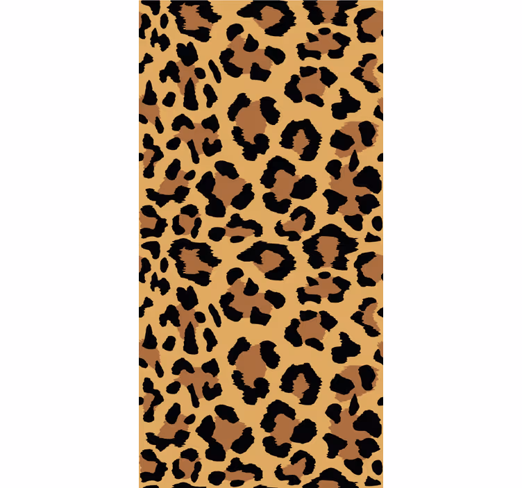 Leoparden Tapete leopardenfleckenmuster - TenStickers