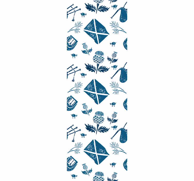 Tapete wohnzimmer mit mittelalterlichen motiven - TenStickers