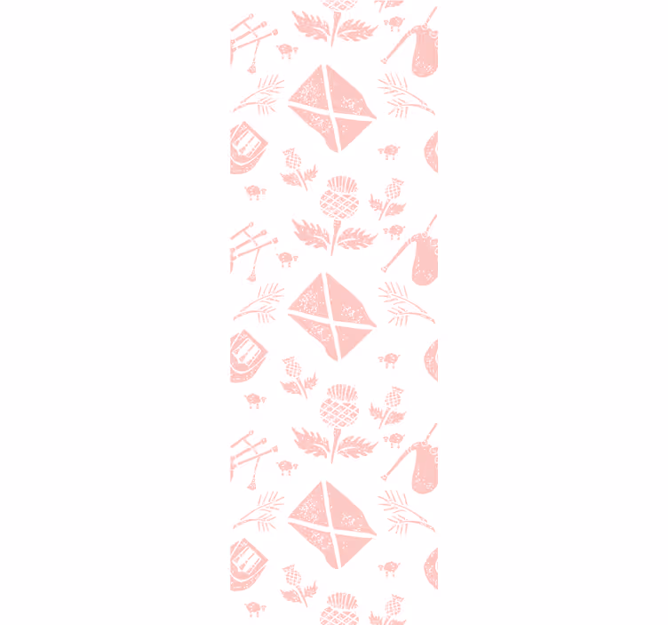 Ornament Tapete geometrische botanische - TenStickers