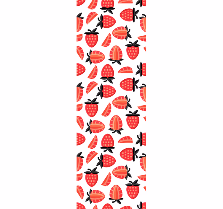 Tapete Natur beerenmuster - TenStickers
