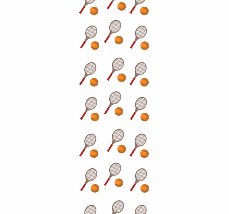 Tapete jugendzimmer tennis inspiriert - TenStickers