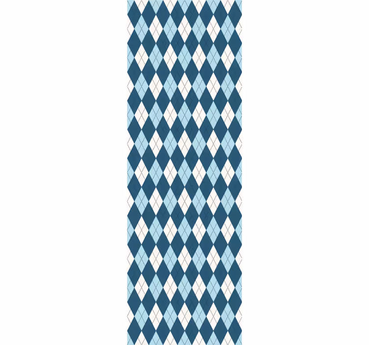 Tapete geometrisch diamant-harlekin - TenStickers
