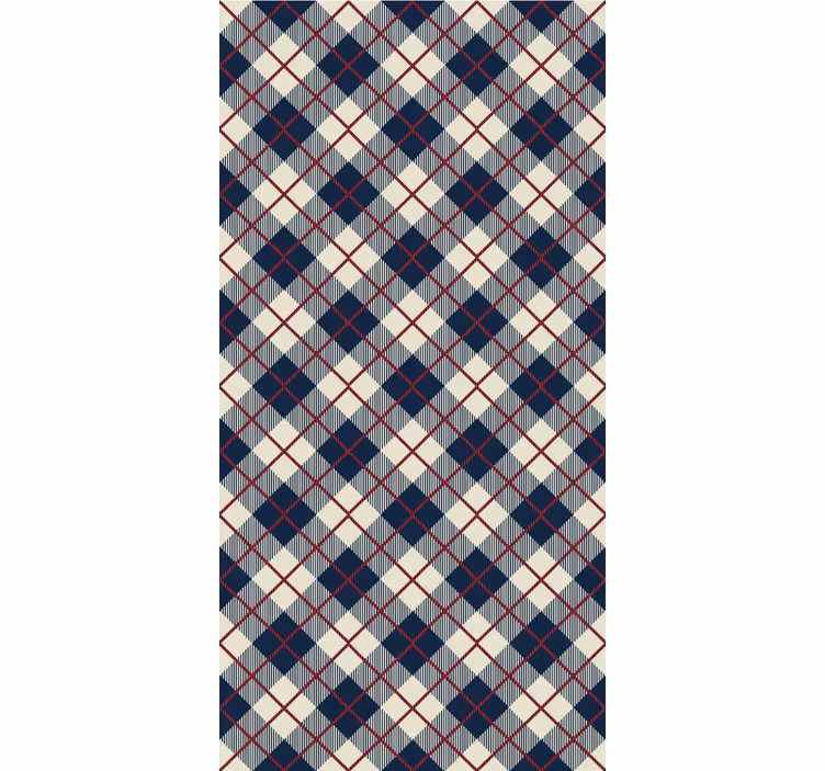 Tapete geometrisch argyle-muster - TenStickers