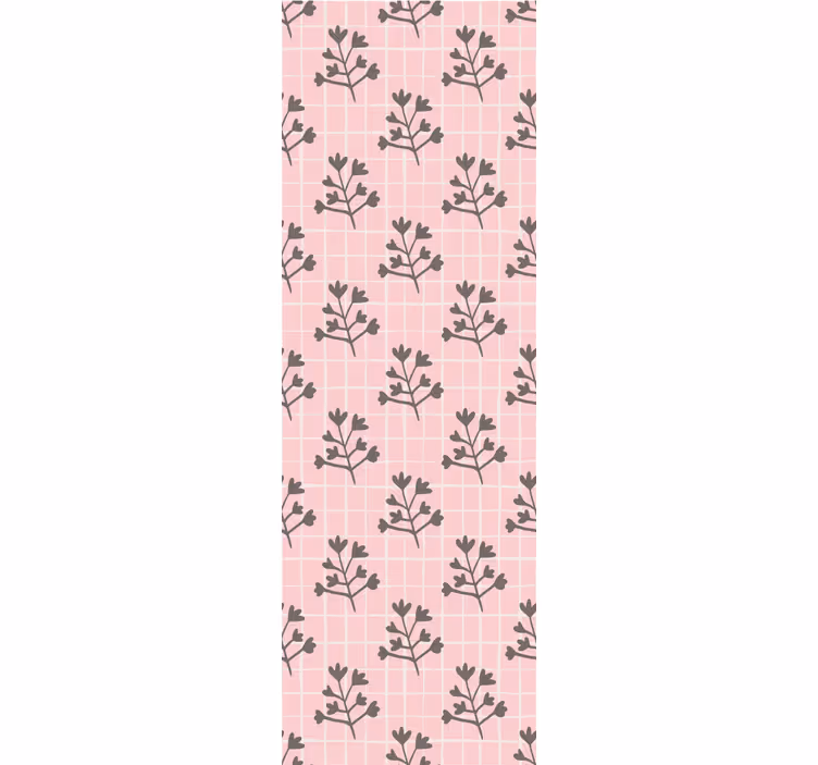 Tapete Baum Rosa und graue bäume - TenStickers