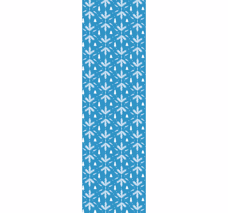Tapete home office mit filigranen schneeflocken - TenStickers
