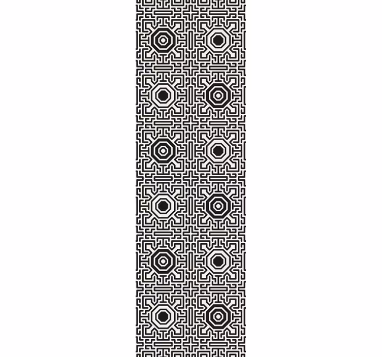 Tapete geometrisch geometrisches labyrinthmuster - TenStickers
