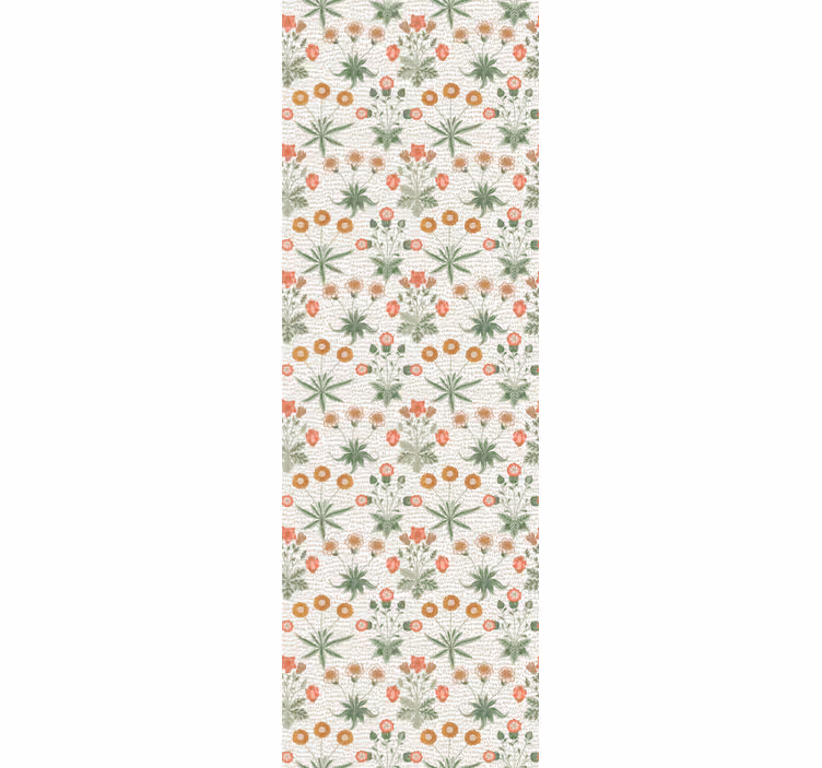 Blumentapete blumenmotiv wiederholen - TenStickers