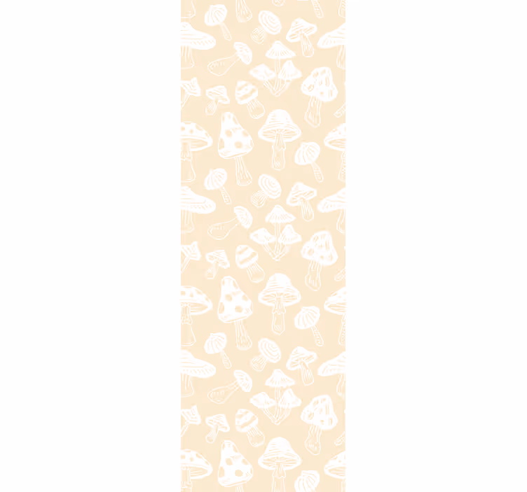 Tapete Tiere pilz skizzen - TenStickers