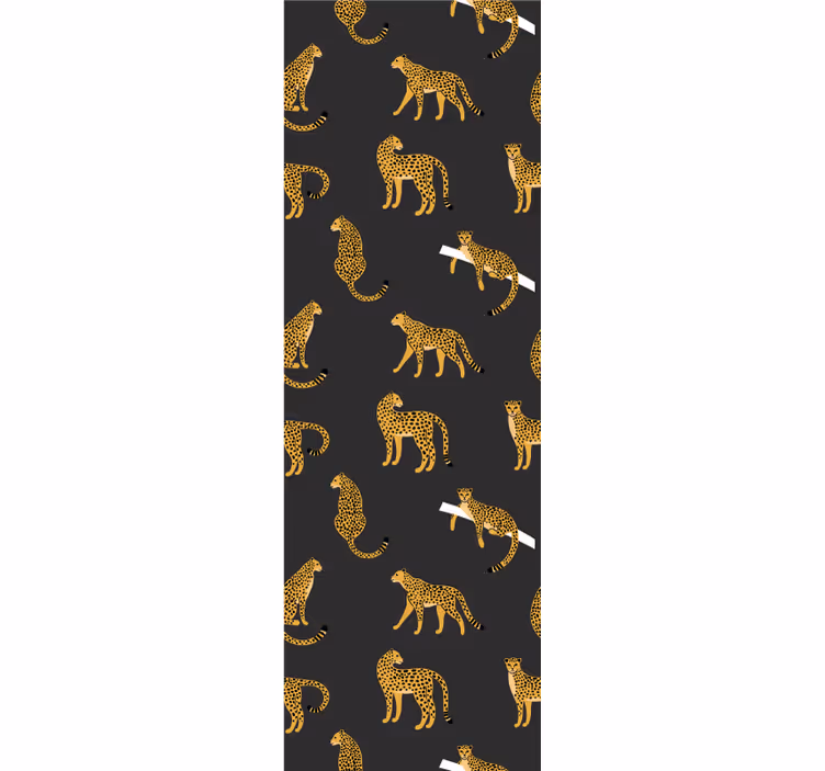Leoparden Tapete leopardenflecken-motiv - TenStickers