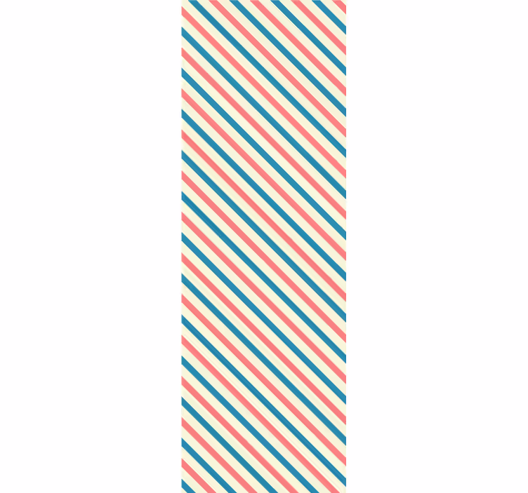 Tapete weitere Streifen diagonal gestreiftes muster - TenStickers