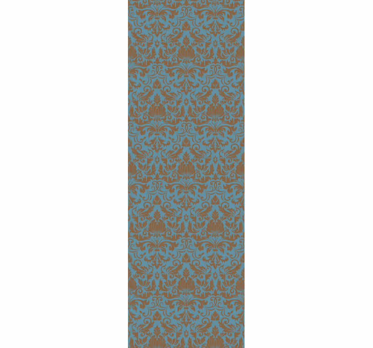 Moderne Tapete Erdton blau elegant - TenStickers