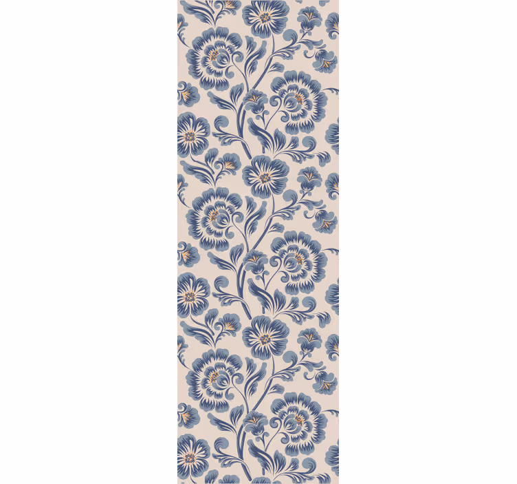 Tapete florale Ornamente florale damast-eleganz - TenStickers
