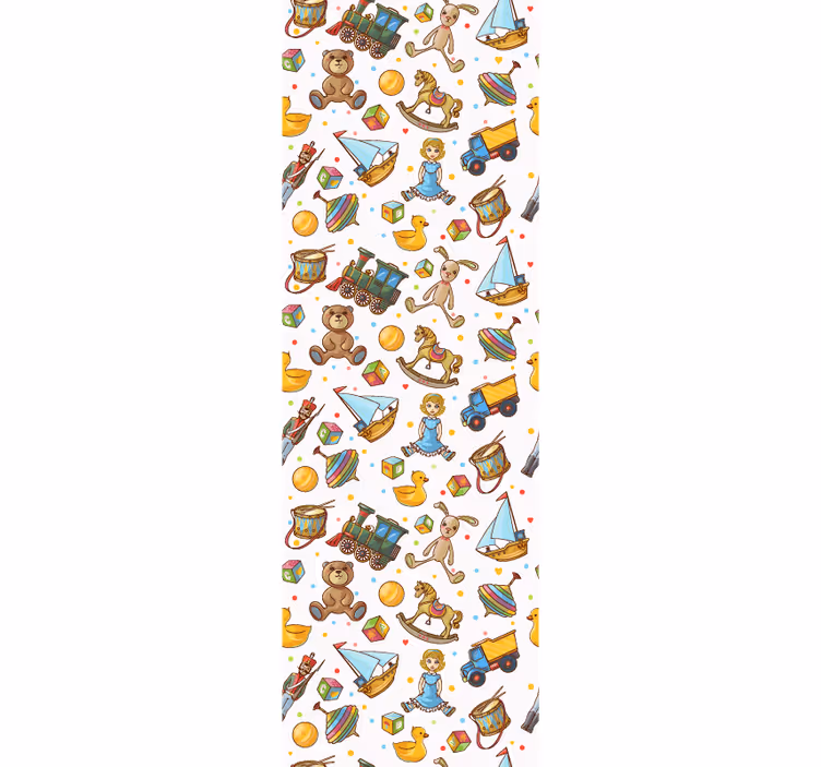 Tapete Babyzimmer verspielte kinderzimmermotive - TenStickers