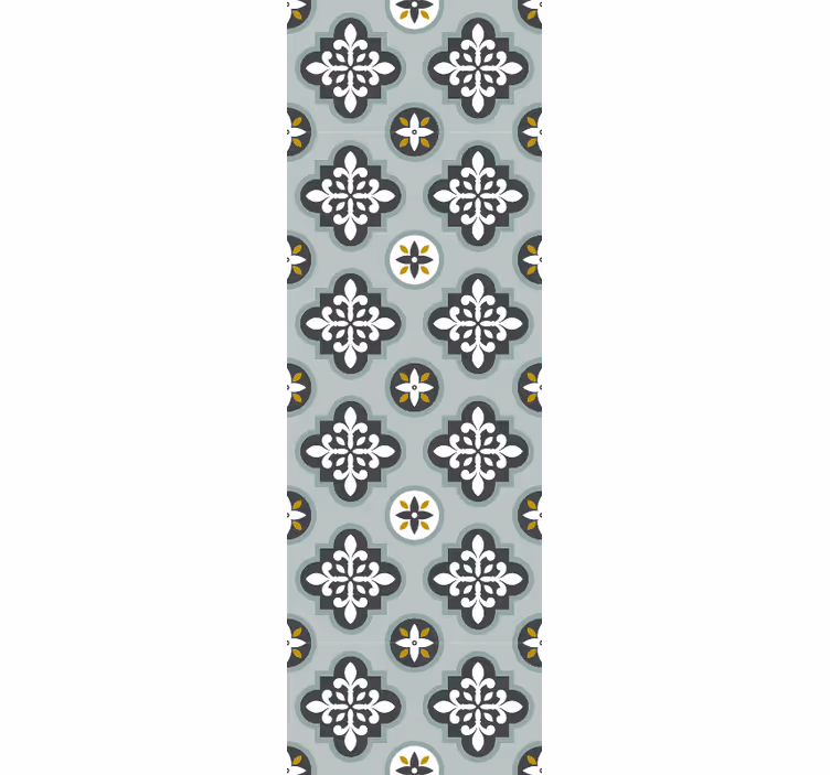Ornament Tapete verziertes blütenmuster - TenStickers