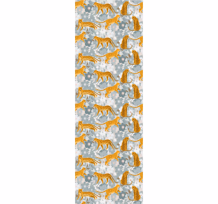 Tapete Tiere leoparden-motiv - TenStickers