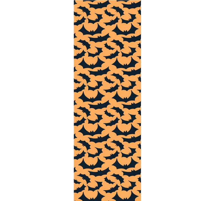 Tapete Halloween halloween fledermäuse muster - TenStickers