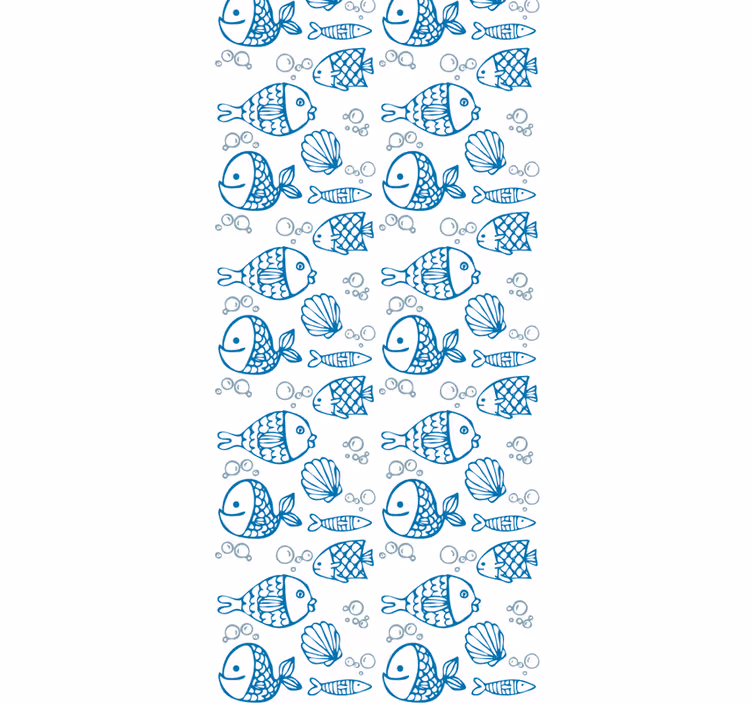 Tapete Fische wasserfreunde - TenStickers