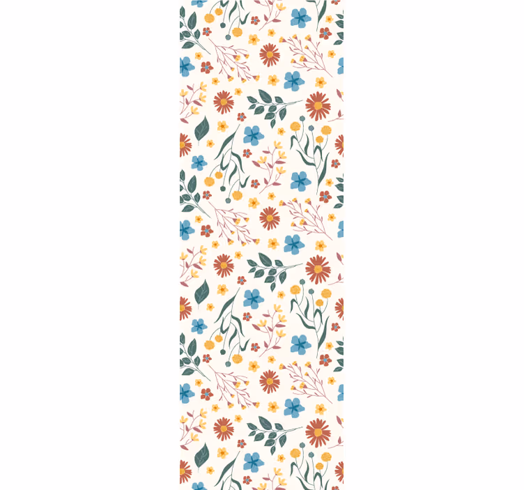 Blumentapete botanische blüte - TenStickers