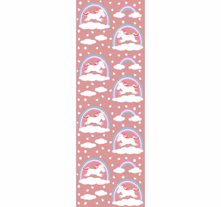 Tapete Babyzimmer einhorn-traumlandschaften - TenStickers