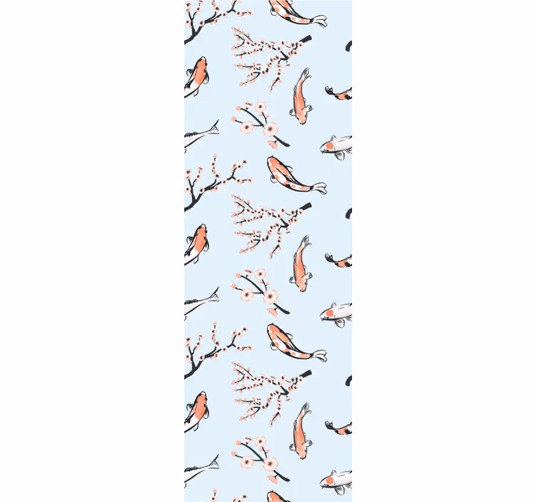 Tapete Vögel kirschblütenvögel - TenStickers