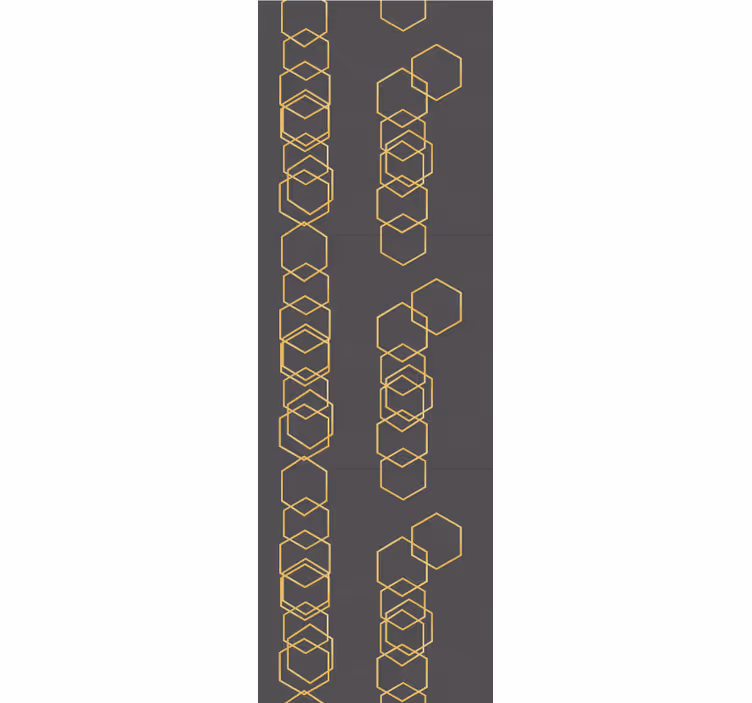 Tapete geometrisch geometrisches lineares design - TenStickers