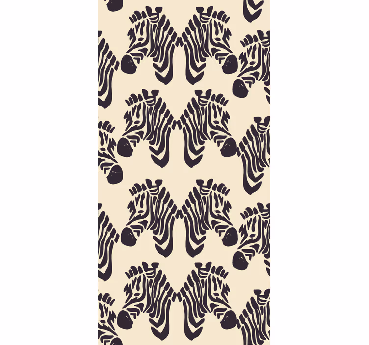 Tapete Zebra zebramuster-design - TenStickers