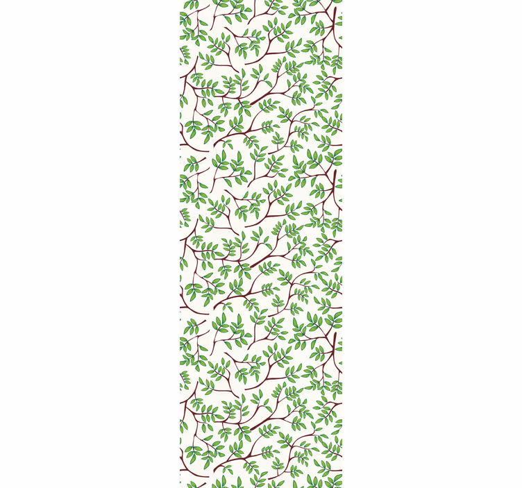 Tapete Blätter botanische zweige - TenStickers