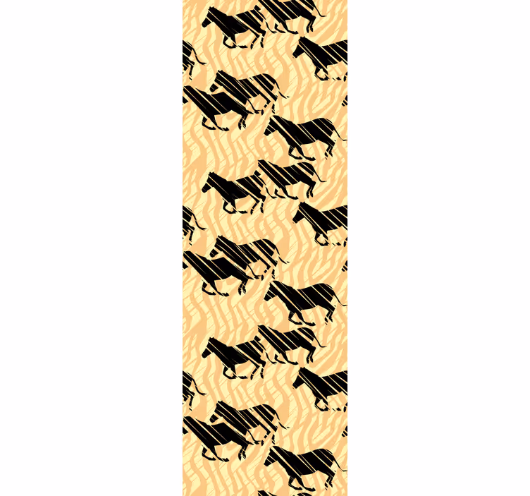 Tapete Tiere zebra-muster-motiv - TenStickers